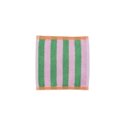Tranquillo Vaatdoek Terry Stripes Groen Vaatdoek van zachte biologische terry katoen